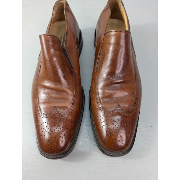 Johnston & Murphy Signature Series Loafers‎ Men\'s 9.5 M Leather Made In Italy main image 10